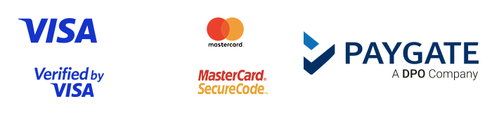 PayGate, Visa, MasterCard Logos